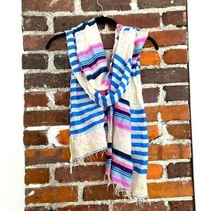 Lemlem Neon Striped Scarf